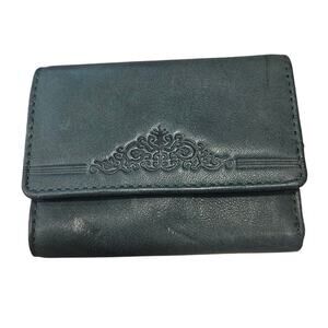 Vintage Princess Gardner Forest Green Tri-Fold Wallets Retro Minimalist Casual